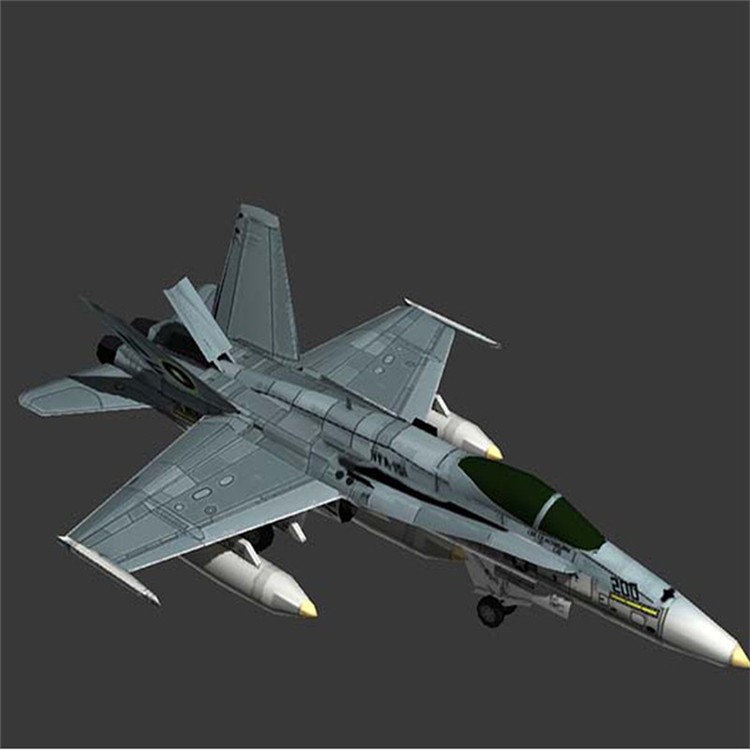 龙文3D舰载战斗机模型